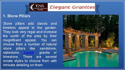 7 Exciting Natural Stone Products to add to your Garden