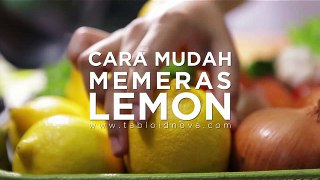 Cara Mudah Memeras Lemon