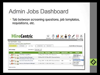 HireCentric Applicant Tracking Software Video  ExactHire