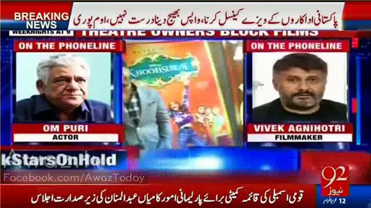 This is the failure of Indian Govt, it's not right to send Pakistani actors back - Om Puri