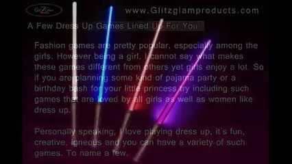 A few dress up games lined up for you!