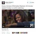 CRAZY REACTIONS ABOUT Michelle Obama's Trump speech for 'sexually assaulting women' (Twitter)