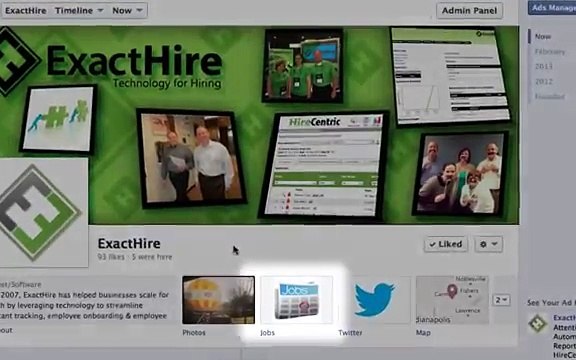 Social Recruiting Tools ExactHire ATS