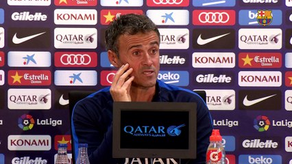 Luis Enrique: “el partido contra el Deportivo es de alta tensión”