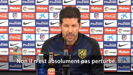 Atl. Madrid - Simeone : 'Griezmann "pas touché" par les déclarations de Ribéry