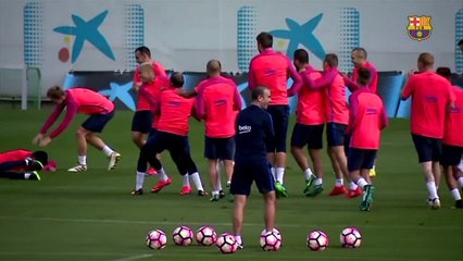 Messi, Suarez and Neymar Humiliated During Training