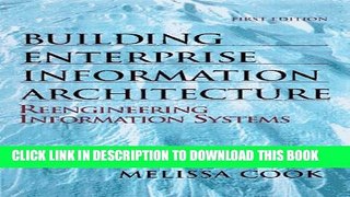 [PDF] Building Enterprise Information Architectures: Reengineering Information Systems Popular