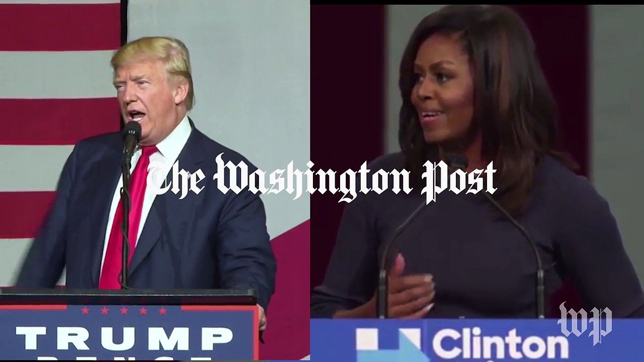 Trump, Michelle Obama go head-to-head with impassioned speeches