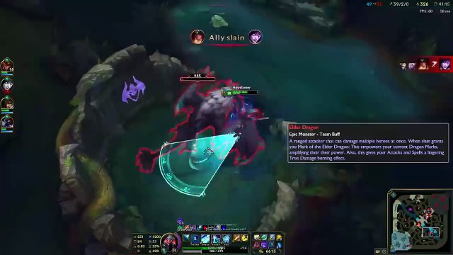 Khi Rồng 1000 Tuổi solo Baron Nashor, con nào win -