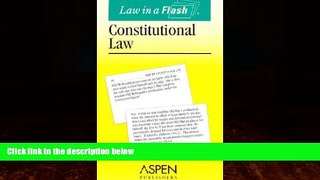 Books to Read  Law in a Flash Constitutional Law  Best Seller Books Most Wanted