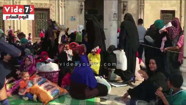 توافد المئات على مسجد البدوى للإحتفال بمولده بطنطا