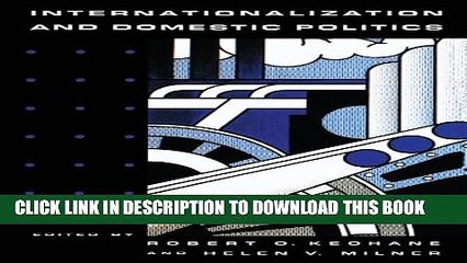 [PDF] Internationalization and Domestic Politics Full Online