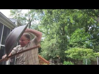 Man Fails While Attempting Kung-Fu Move