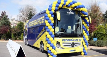 Fenerbahçe'ye Özel Güvenlikli Yeni Bir Takım Otobüsü Yapıldı