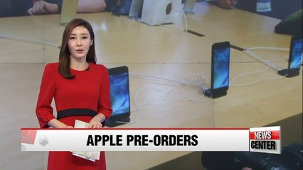Pre-orders for Apple's new models sold out on first day