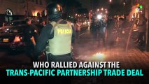 Police Crack Down on Anti-TPP Protests in Peru