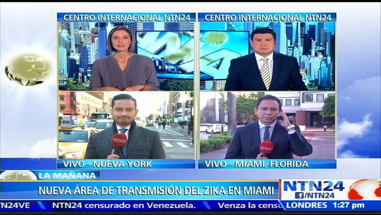 Departamento de Salud de Florida confirma una nueva área de transmisión activa del zika en Miami