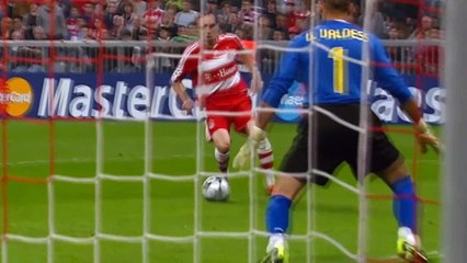 اهداف مباراة بايرن ميونيخ و برشلونة 1-1 2009