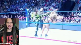 WWE Smackdown 10/11/16 Carmela vs Naomi interrupted by Nikki