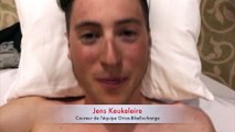 Le journal de bord de Jens Keukeleire: séance massage au programme