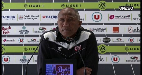 POINT PRESSE (EAG) : AVANT GUINGAMP - LILLE