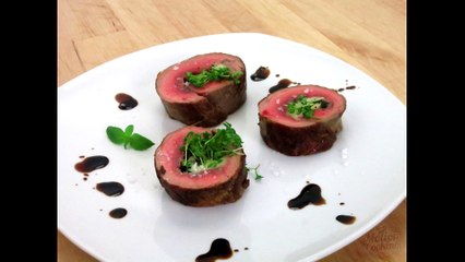 Mouthwatering steak roulade recipe