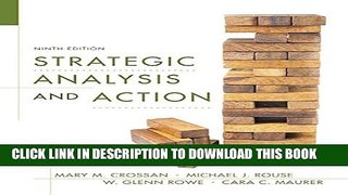 [PDF] Strategic Analysis and Action (9th Edition) Full Online