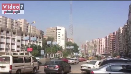 إنارة الكهرباء بشوارع أسيوط نهارا