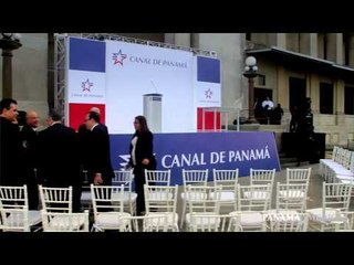 Transición de mando en el Canal de Panamá