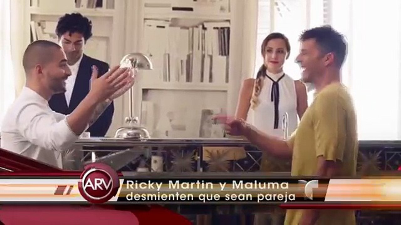 Ricky Martin y Maluma desmienten el rumor de que eran pareja - Vídeo  Dailymotion