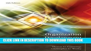 [PDF] Organization Development and Change [Full Ebook]