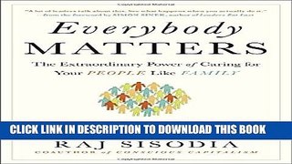 [PDF] Everybody Matters: The Extraordinary Power of Caring for Your People Like Family [Full Ebook]