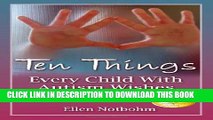 [PDF] Ten Things Every Child with Autism Wishes You Knew Full Colection
