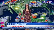 Susana Almeida Pronostico del Tiempo 14 de Octubre de 2016