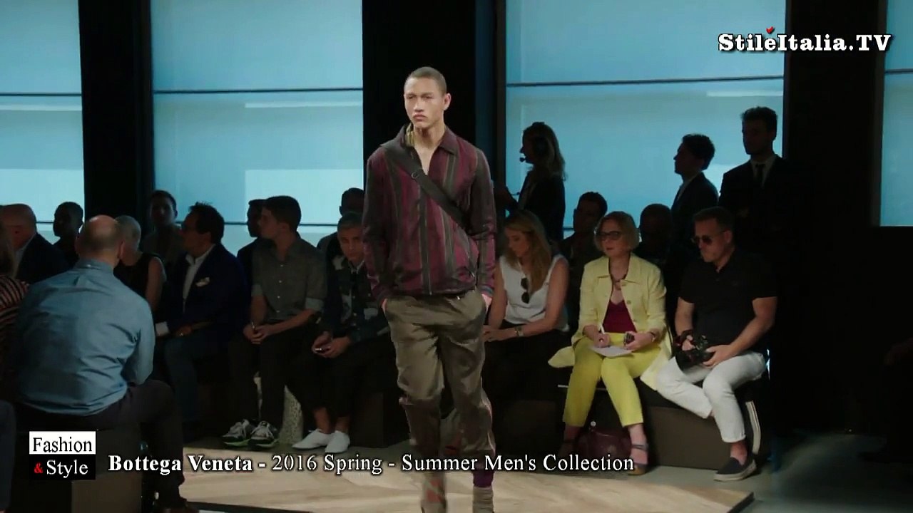 "Italian Fashion" - "Bottega Veneta" - "2016 Spring Summer" - "Italian Man"