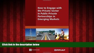 EBOOK ONLINE  How to Engage with the Private Sector in Public-Private Partnerships in Emerging