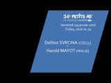 #6 Dalibor SVRCINA (CZE) [1] vs. Harold MAYOT (FRA) [6] - 1/4 finales - Les Petits As 2016