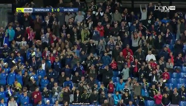 Casimir Ninga Goal HD - Montpellier 1-0 SM Caen 15.10.2016