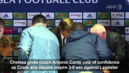 Football: Stylish Chelsea give Conte vote of confidence