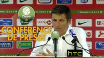 Conférence de presse Stade Brestois 29 - RC Strasbourg Alsace (2-1) : Jean-Marc FURLAN (BREST) - Thierry LAUREY (RCSA) - 2016/2017