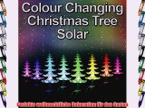 Weihnachten Solar Powered Farbwechsel Weihnachtsbaum Licht Xmas Garden Festive Dekoration Licht