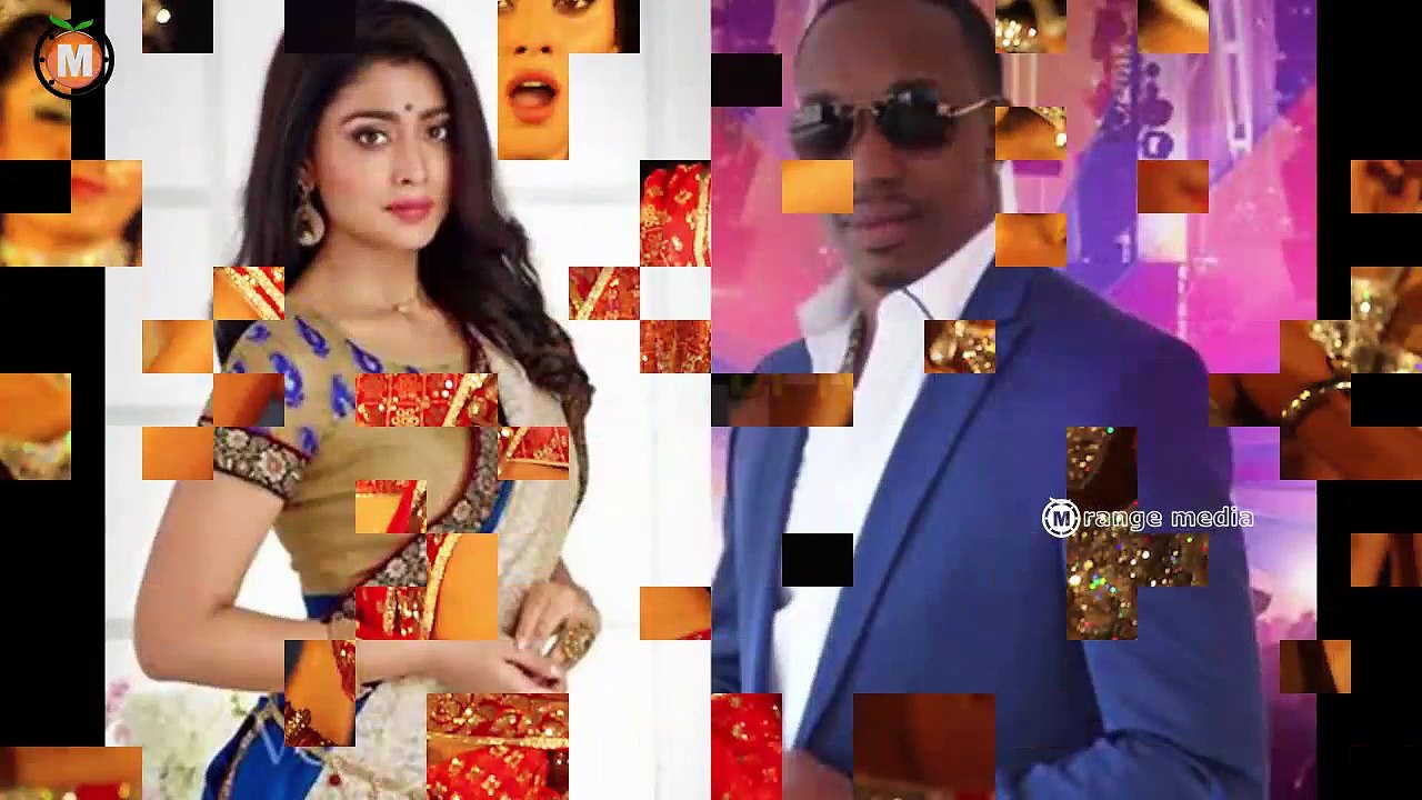 Shriya Saran And Dwayne Bravo at a Luncheon || Orange Film News