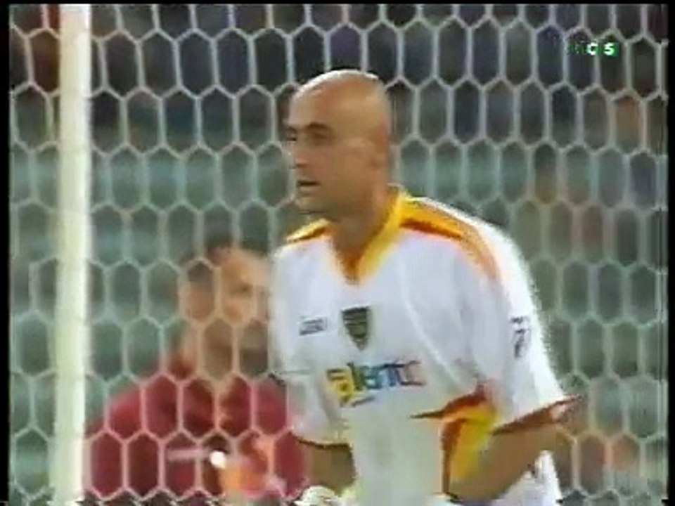 Totti with a funny penalty