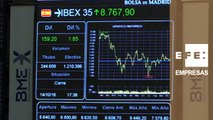 El IBEX 35 sube el 1,85 % y recupera los 8.700 puntos gracias a la gran banca