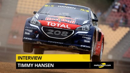 Interview exclusive de Timmy Hansen (Peugeot-Hansen)