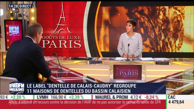 Le Talent du jour: Romain Lescroart, président de la Fédération Française de Dentelles et Broderie - 14/10