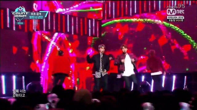 【掛け声】21世紀少女(21st Century Girls) Mcountdown 161013 BTS 방탄소년단 防弾少年団 @chaeha95