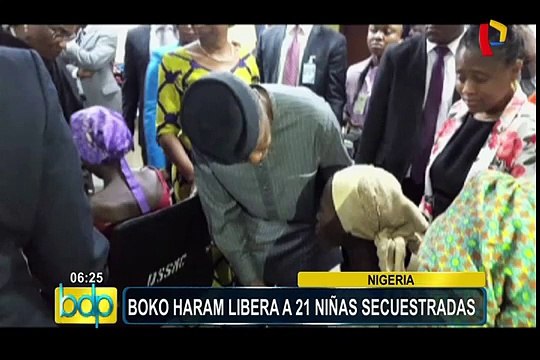 Nigeria: Boko Haram libera a 21 niñas secuestradas