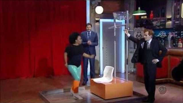 The Noite-Ted Kaput e Danilo Gentili castigam Juliana-O Mestre Mandou