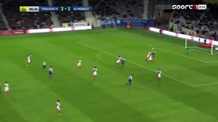 3-1 Martin Braithwaite 2nd Goal HD - Toulouse 3-1 Monaco - 14.10.2016 HD